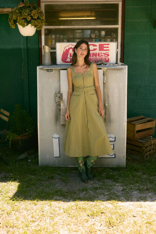 Foster Dress in Olive