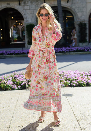 Talia Dress in English Gardens