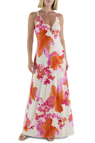 Jazz Dress in Sunset Orange