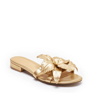 Lila Sandal in Dark Gold