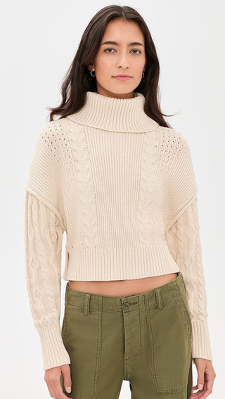 Serah Sweater in Ivory