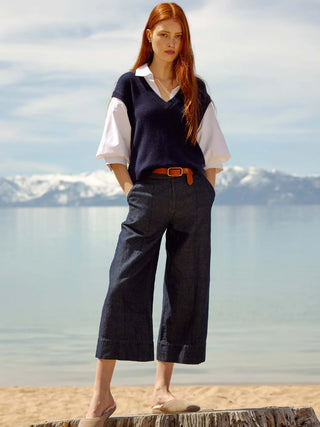Odele Denim Pant in Indigo
