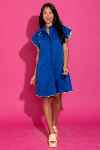 Margot Dress in Marine
