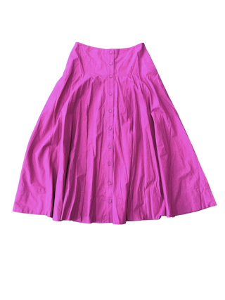 Tricia Long Skirt in Fuschia