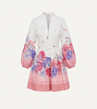 Suvi Mini Dress in Camellia Print