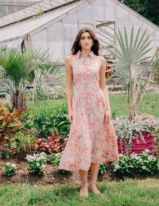 Sierra Midi Dress in Clarabell Liberty