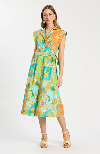 Paige Positano Dress in MLT