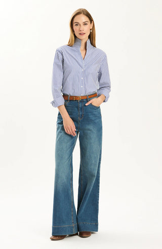 Natalie Shirt in Cobalt