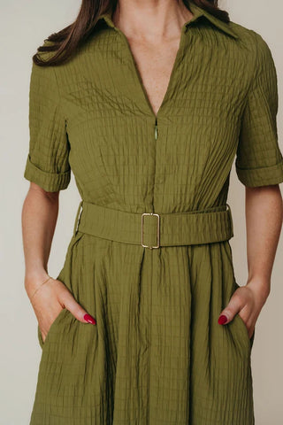 Mary Dress in Olive