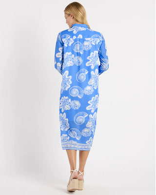 Martha Voile Dress in Shoreline