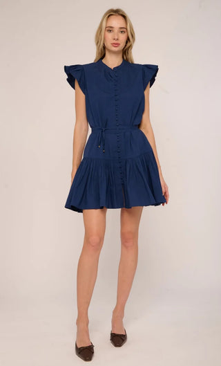Leilani Dress in Navy