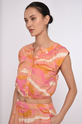 Porto Top in Pink Reverie
