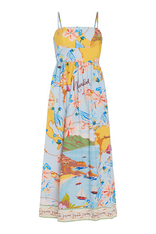Lillian Dress in Voyage