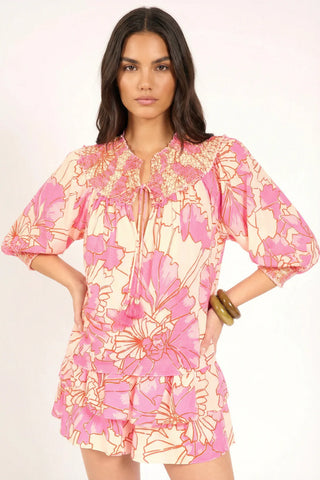 Blouse Ysee in Pink Petal