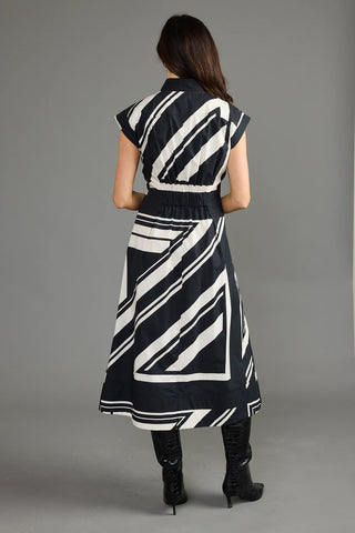 Rosalie Dress in Jet Noir