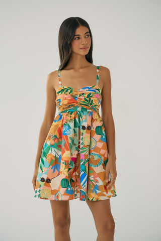 Karson Romper in Multi