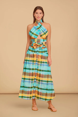 Georgia Skirt in Summit Check