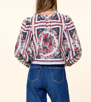 Alice Top in Carmella Print