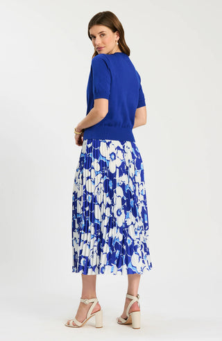 Cara Pleated Skirt in MLT