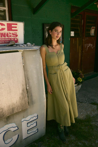 Foster Dress in Olive