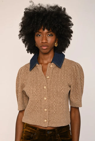Lane Cardigan in Cedar